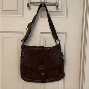 Coach Legacy Thompson Julia Thick Leather Shoulder Bag Brown #K0793-11376